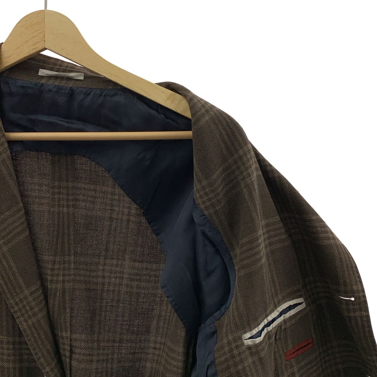 BRUNELLO CUCINELLI / ブルネロクチネリ | チェック シングルブレスト