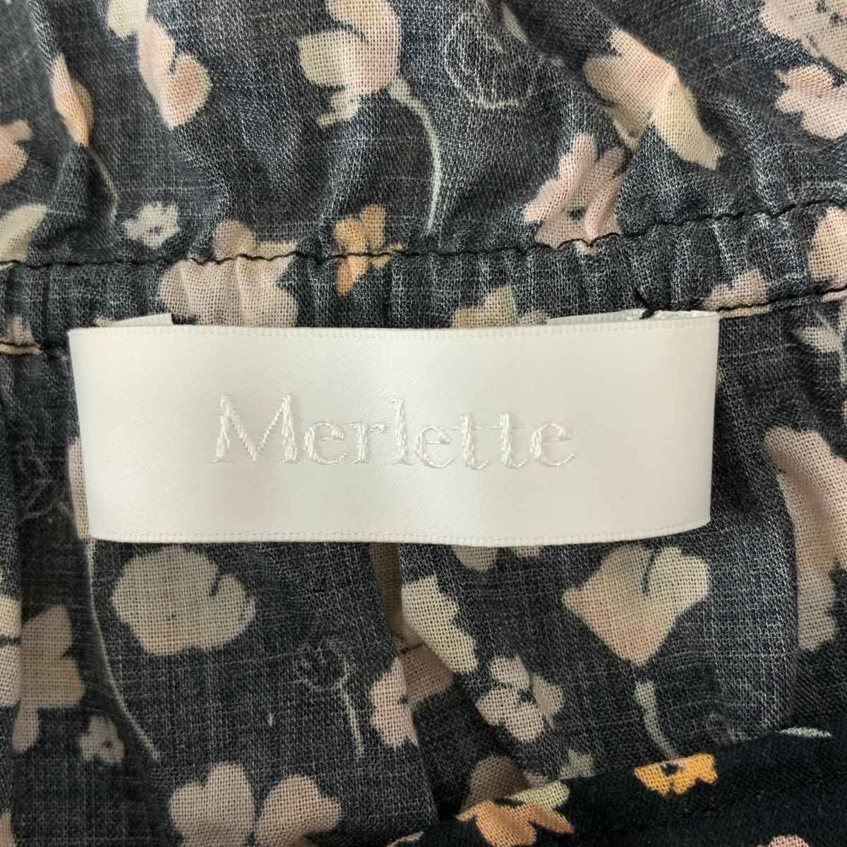 MERLETTE / マーレット | 2022AW | MAJORELLE PRINT / 総柄 ギャザー