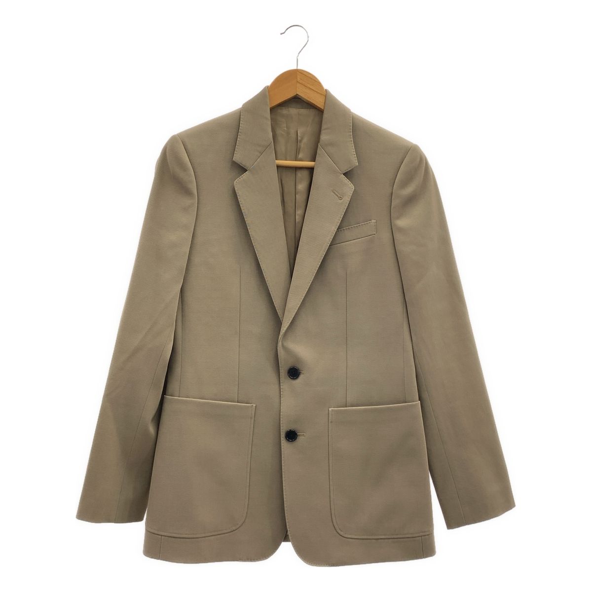 CELINE セリーヌ classic jacket in wool gabardine ジャケット 34 ブラウン系 レディース