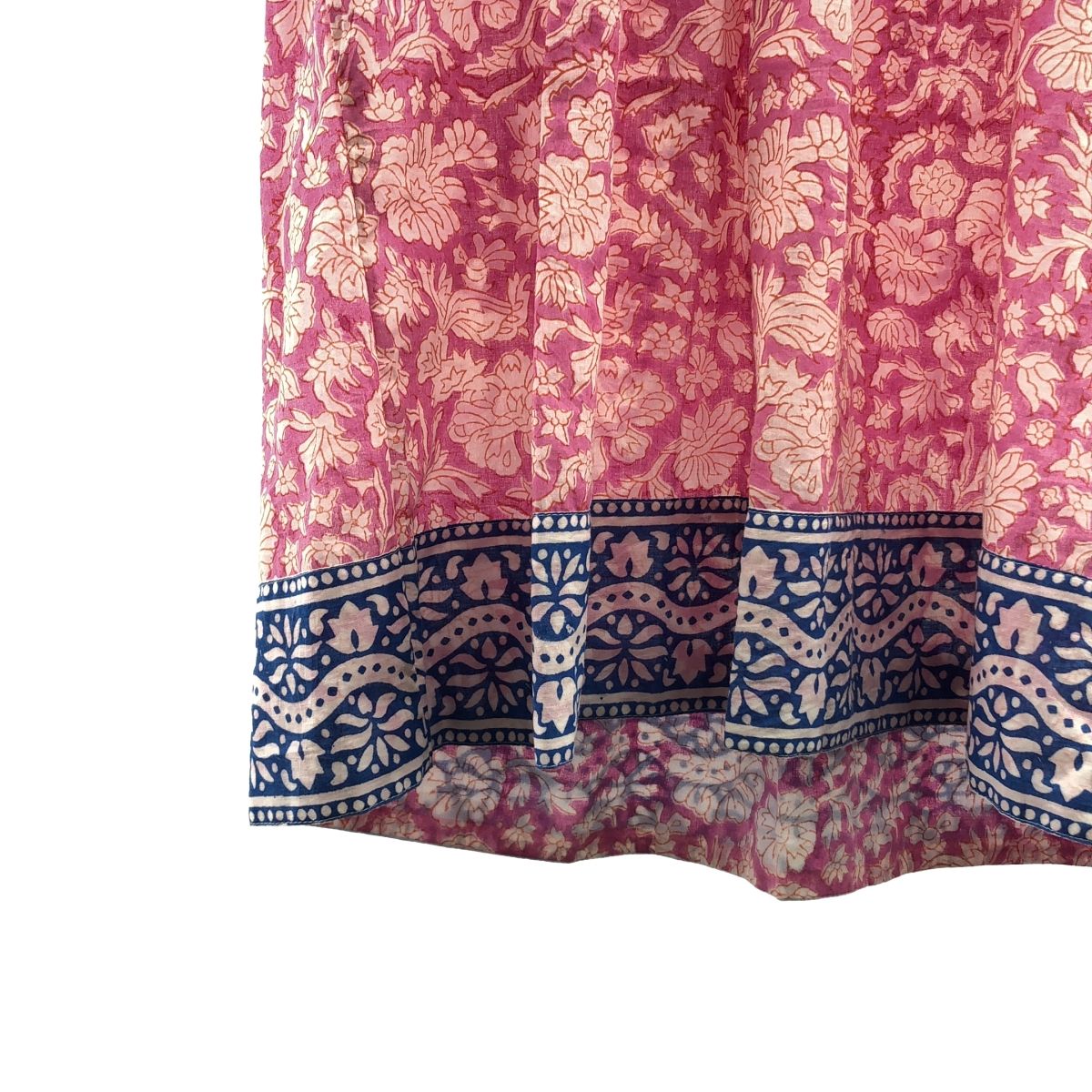 美品】 SZ Blockprints / エスゼットブロックプリント | 総柄 ギャザー