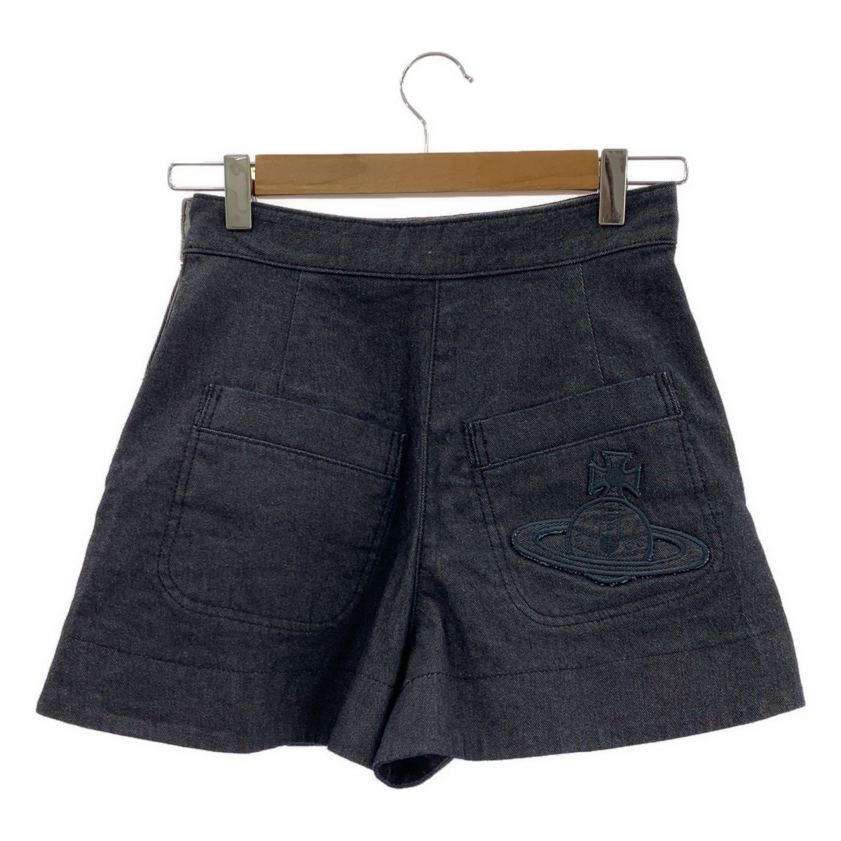 ヴィヴィアンウエストウッド デニムショートパンツ キュロット