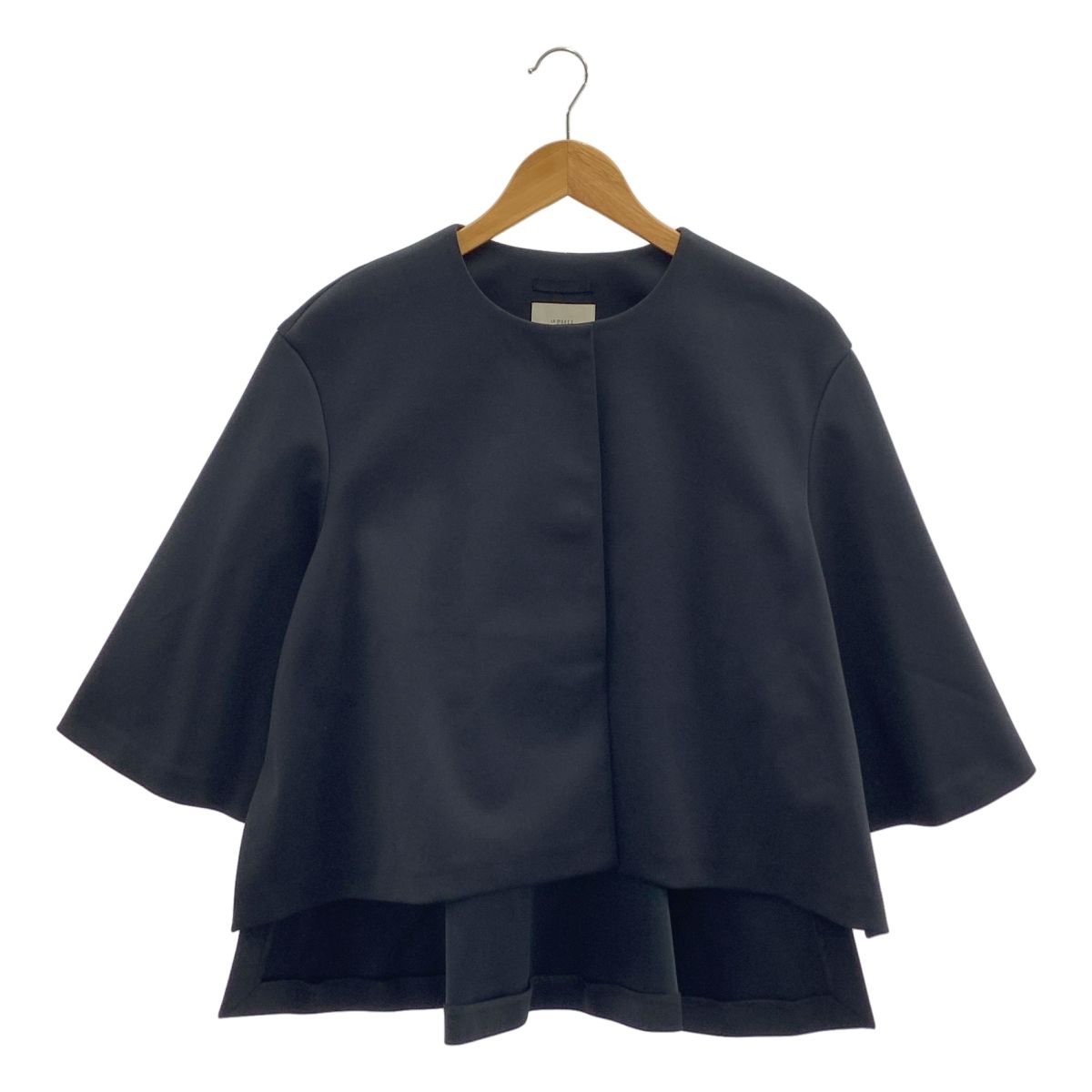 LE PHIL ルフィル ハイストレッチダンボールジャケット F ブラック レディース