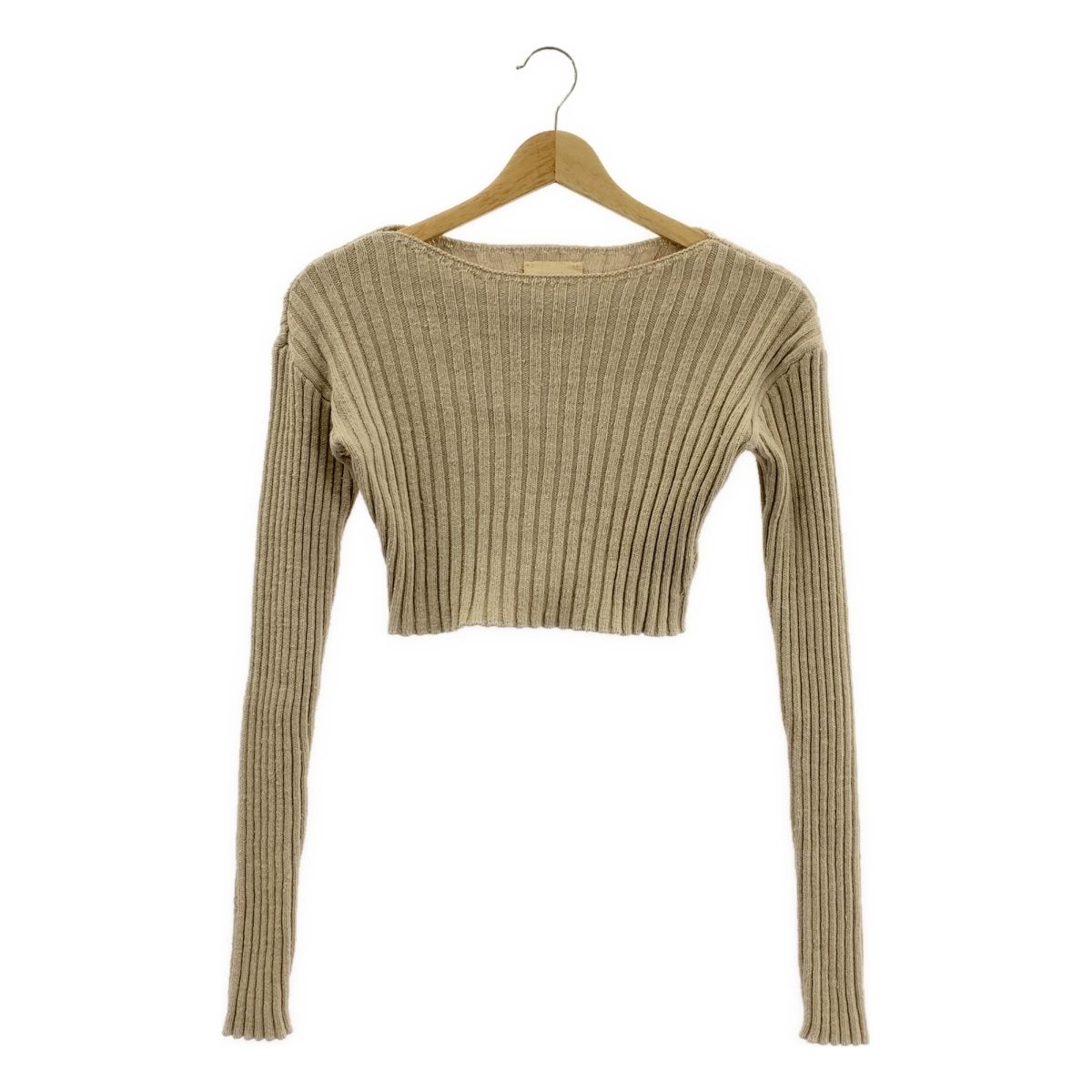 THE SHISHIKUI / シシクイ | PULL OVER コットン リブ ニット プル