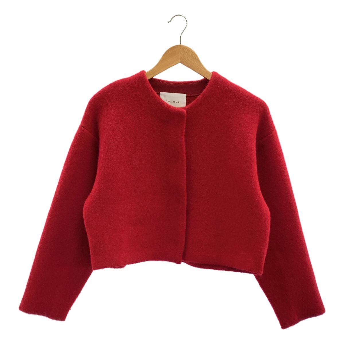 美品】 CADUNE / カデュネ | ふわふわショート ニットカーディガン