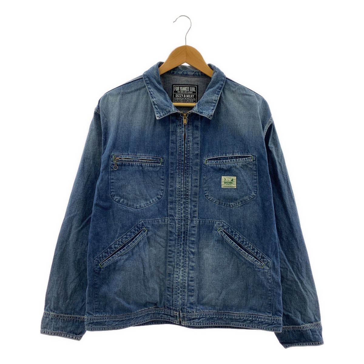 HYSTERIC GLAMOUR カバーオールジャケット HYSTERIC GLAMOUR｜裏ボアカバーオールジャケット | Rakuten Fashion