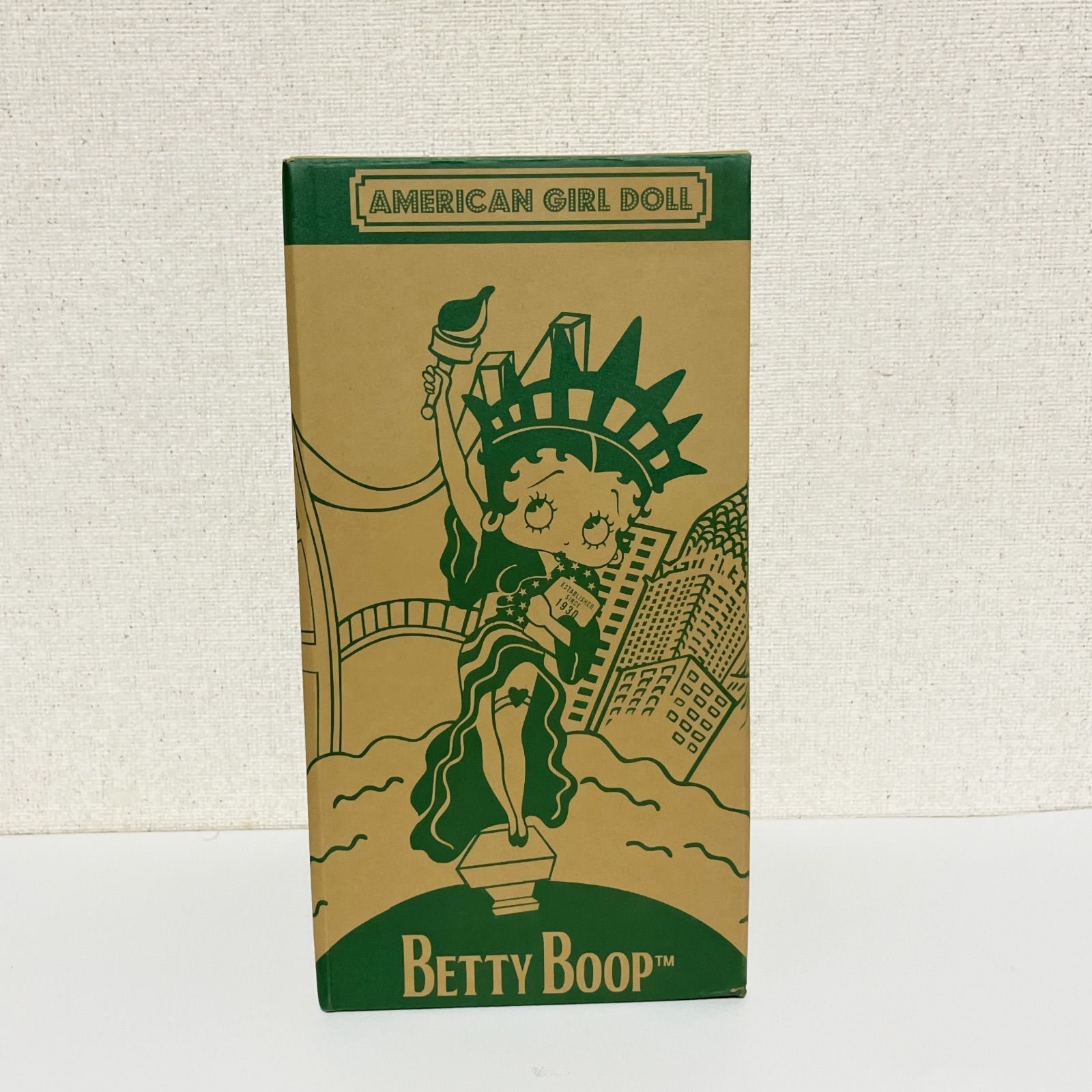 箱付美品】Betty Boop ベティ・ブープ 自由の女神 フィギュア American