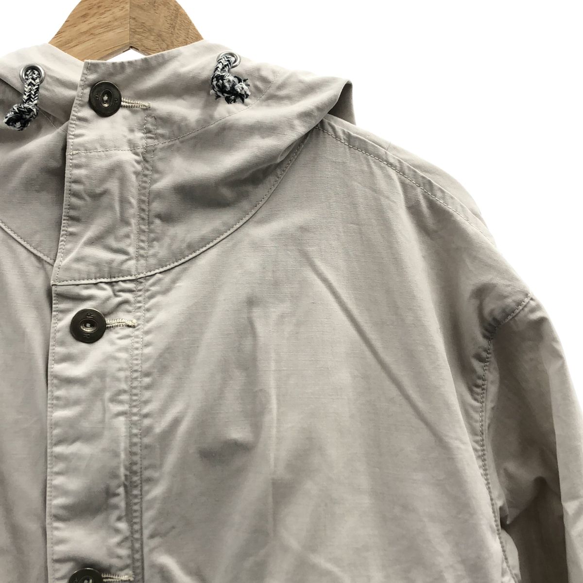 45 r フォーティファイブアール コットン デッキパーカー 2 ベージュ レディース