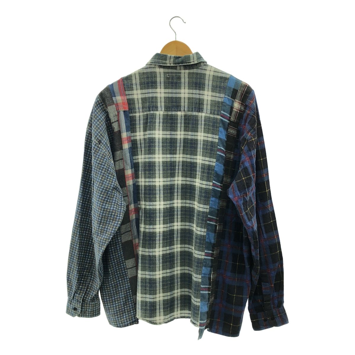 【Rebuild by Needles】リビルドバイニードルス　再構築シャツ④ Rebuild by Needles/リビルド バイ ニードルス】より再構築チェック