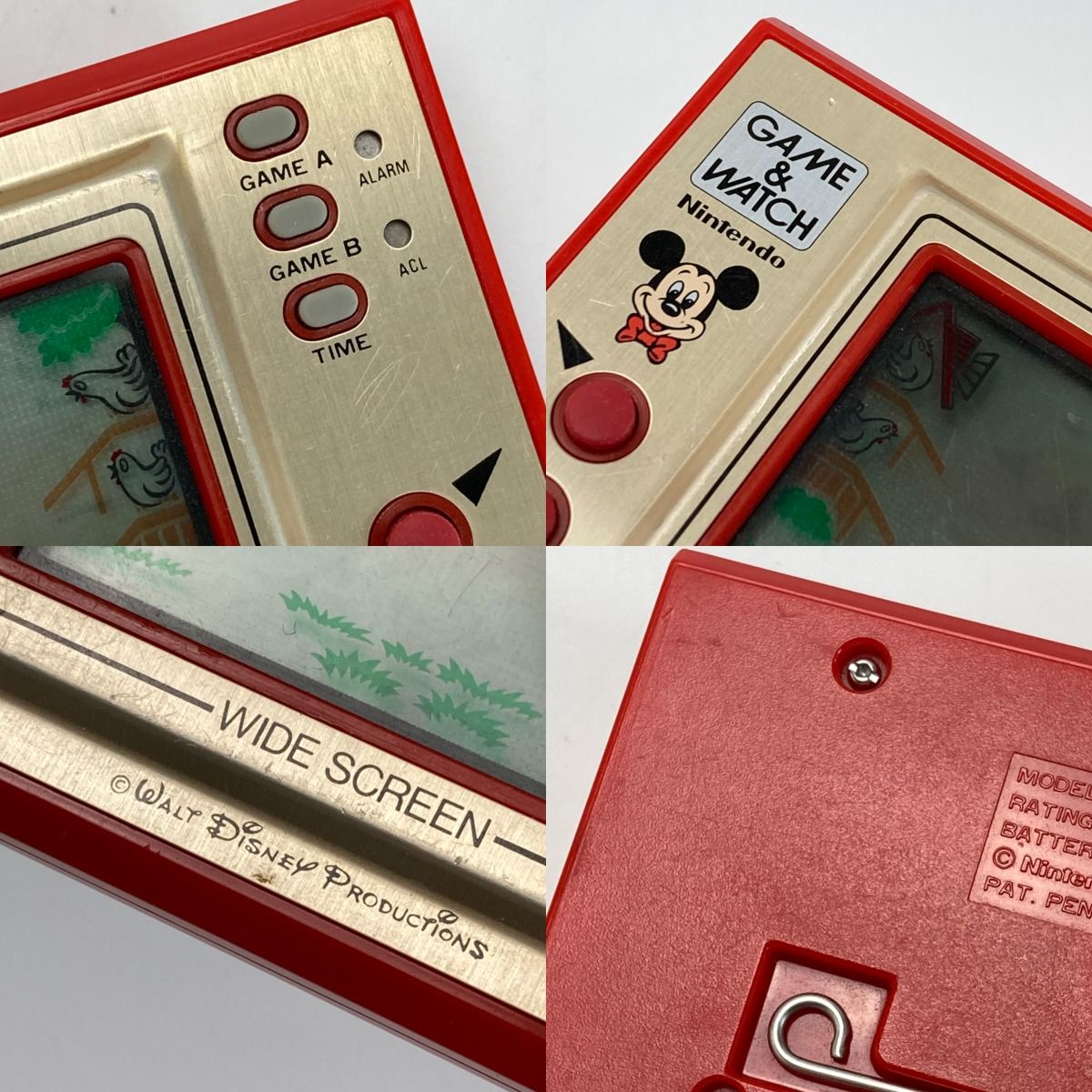 任天堂 ゲーム&ウォッチ ミッキーマウス MC-25 ワイドスクリーン 動作