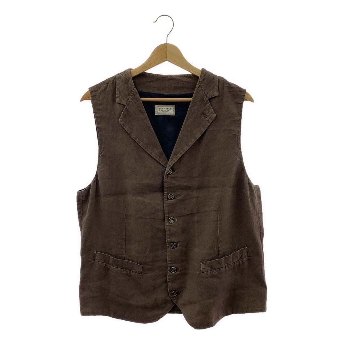 BRUNELLO CUCINELLI / ブルネロクチネリ | バックアジャスター ジレ