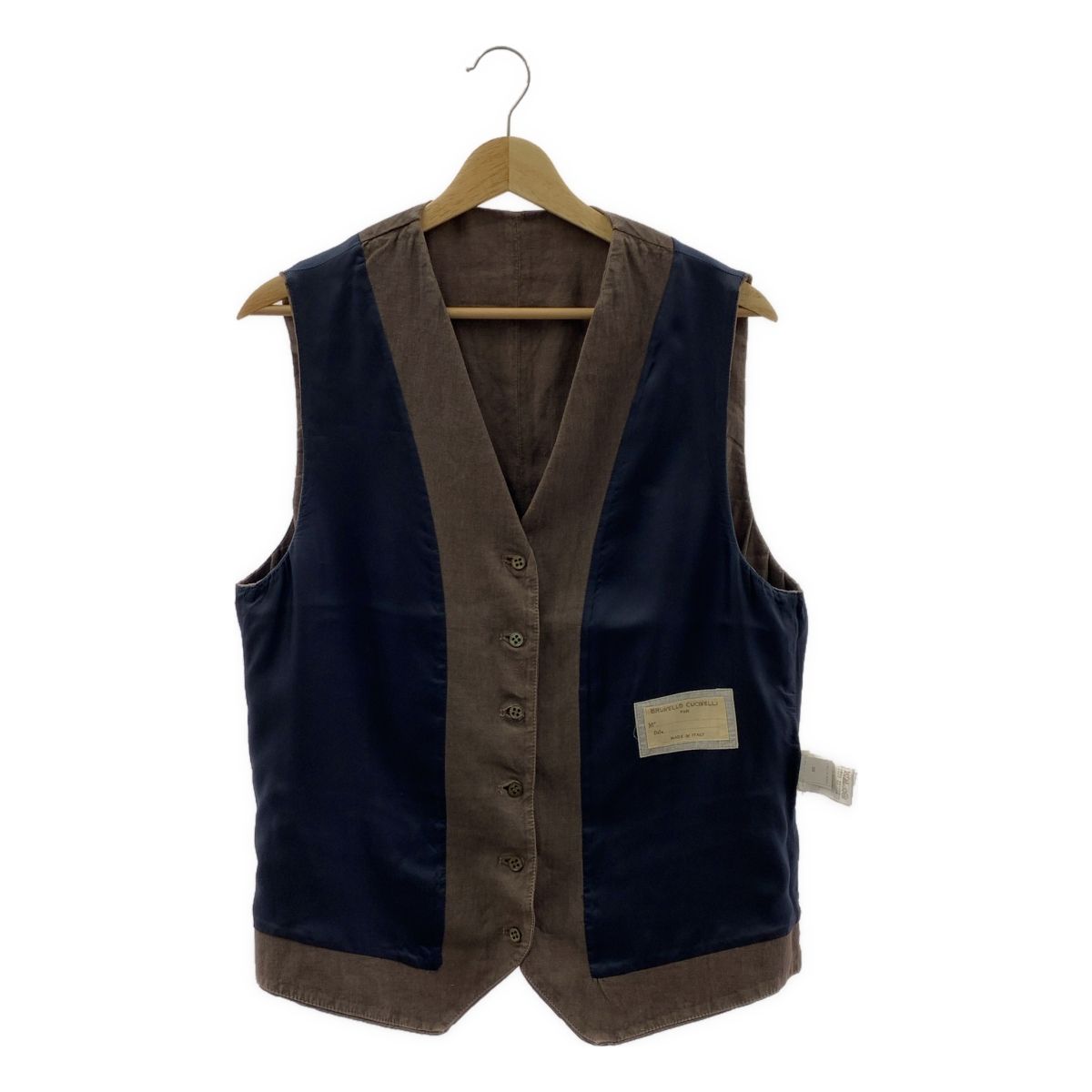 BRUNELLO CUCINELLI / ブルネロクチネリ | バックアジャスター ジレ 