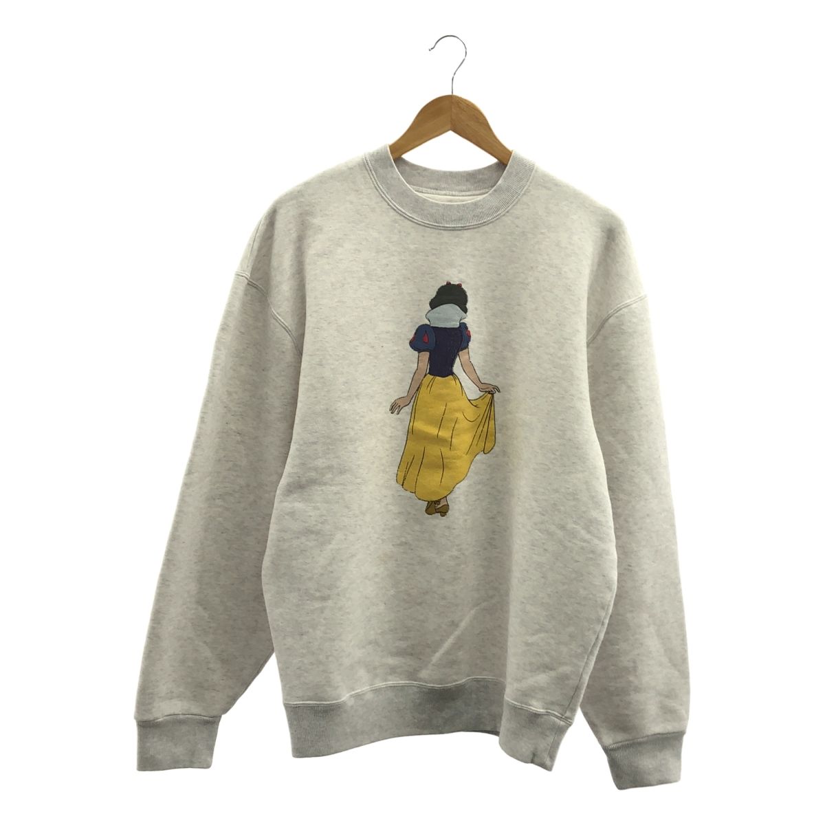 【美品】  Ron Herman / ロンハーマン | × Disney / ディズニー ARTIST TEE / アーティストティー  スウェットプルオーバー（スノーホワイト） | S | ライトグレー系 | メンズ 美品】 Ron Herman / ロンハーマン | × Disney / ディズニー ARTIST