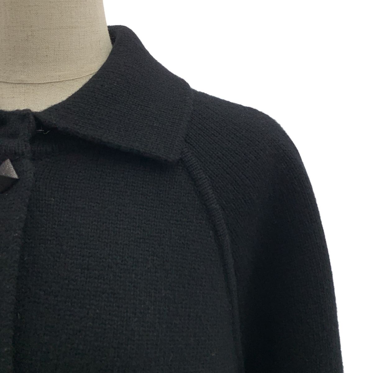 HERMES / エルメス | カシミヤ混 メドール スタッズ コート | 36