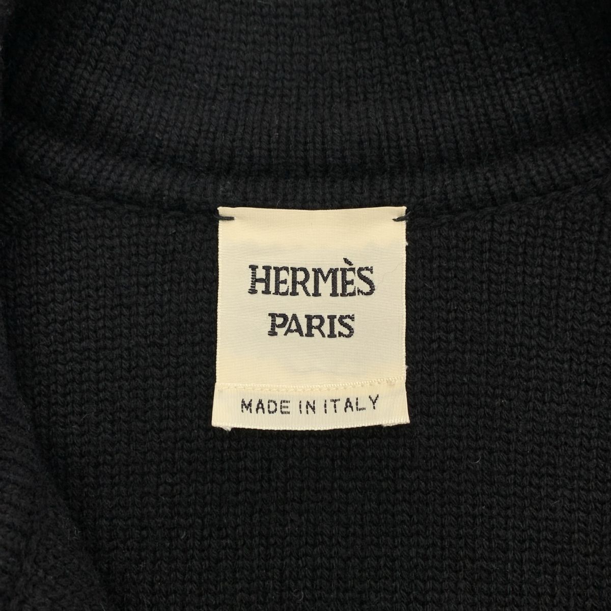 HERMES / エルメス | カシミヤ混 メドール スタッズ コート | 36