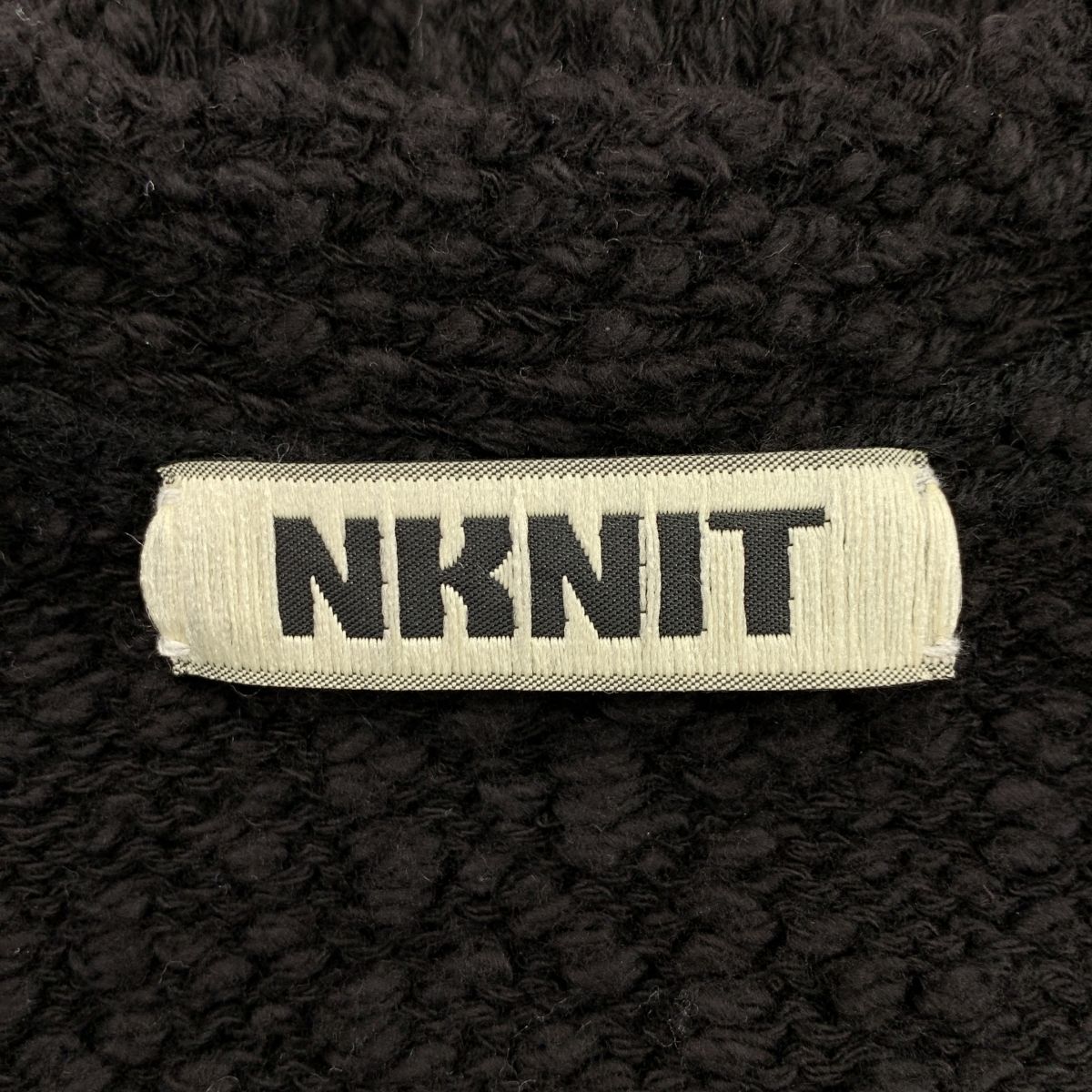 美品】 NKNIT / ンニット | 2024SS | mini V-neck KNIT vest ミニ V
