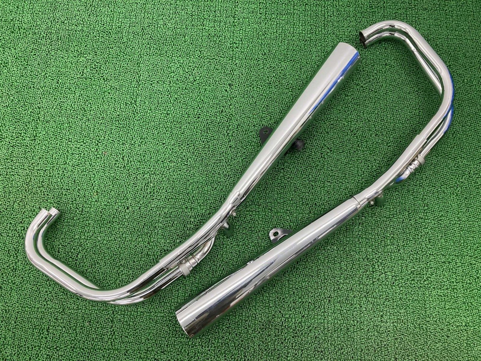 Z 400 FX マフラー K 017 カワサキ バイク 部品 KZ E 550 B 500 ステー 車検 Uc