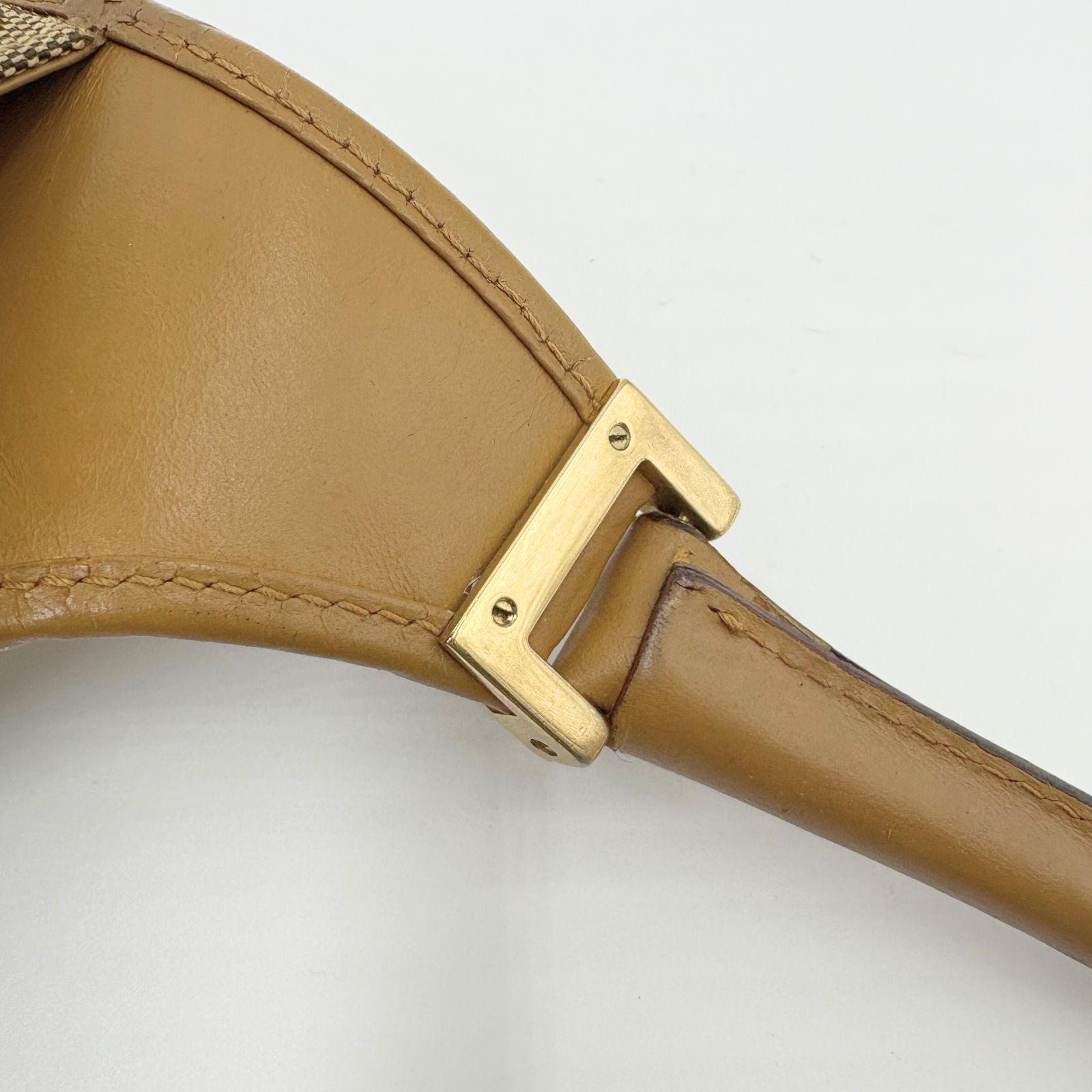 GUCCI グッチ ジャッキー GGキャンバス ハンドバッグ レザー 