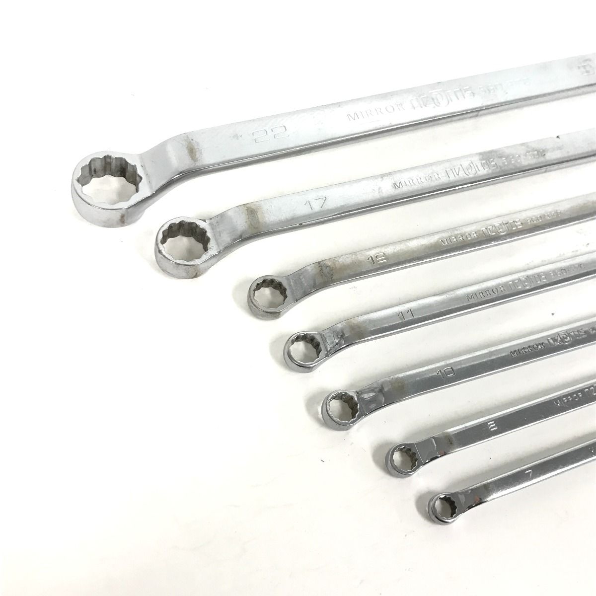 nepros 両口メガネレンチ 7本セット NM 5