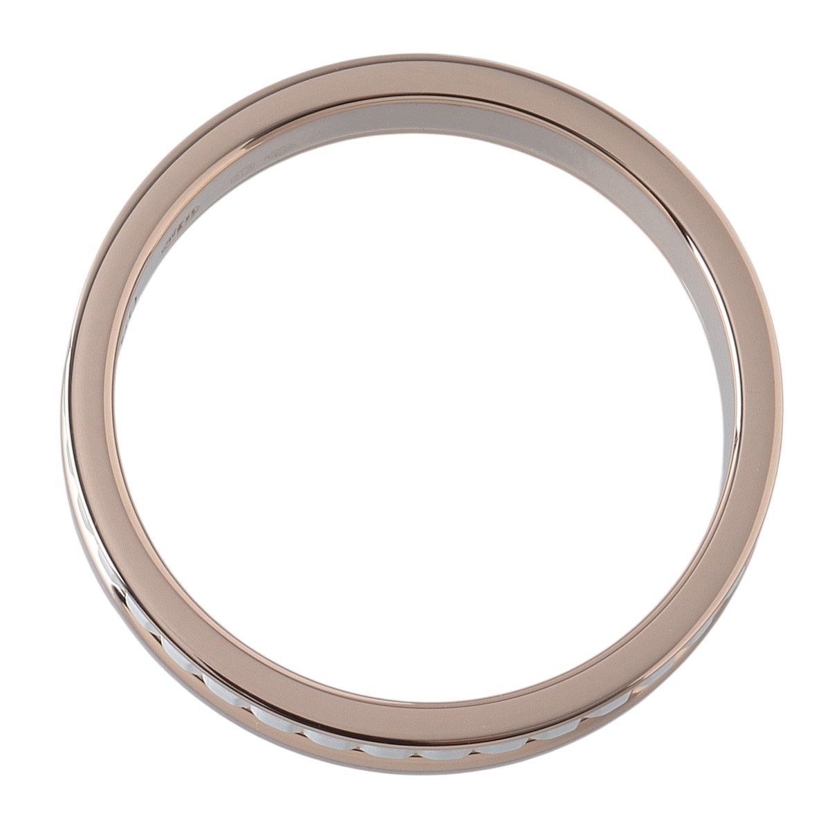 ブシュロン キャトル ホワイト リング ハーフ 現行モデル #54 Au750PG