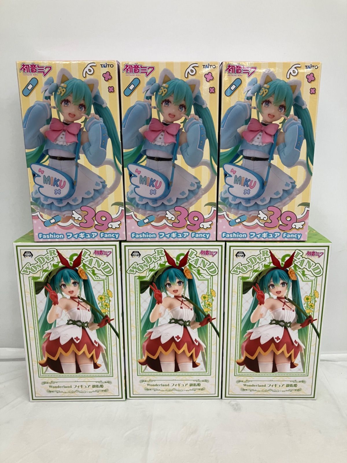 未開封 初音ミク フィギュア 2種6個セット LFQ786 f107 - メルカリ