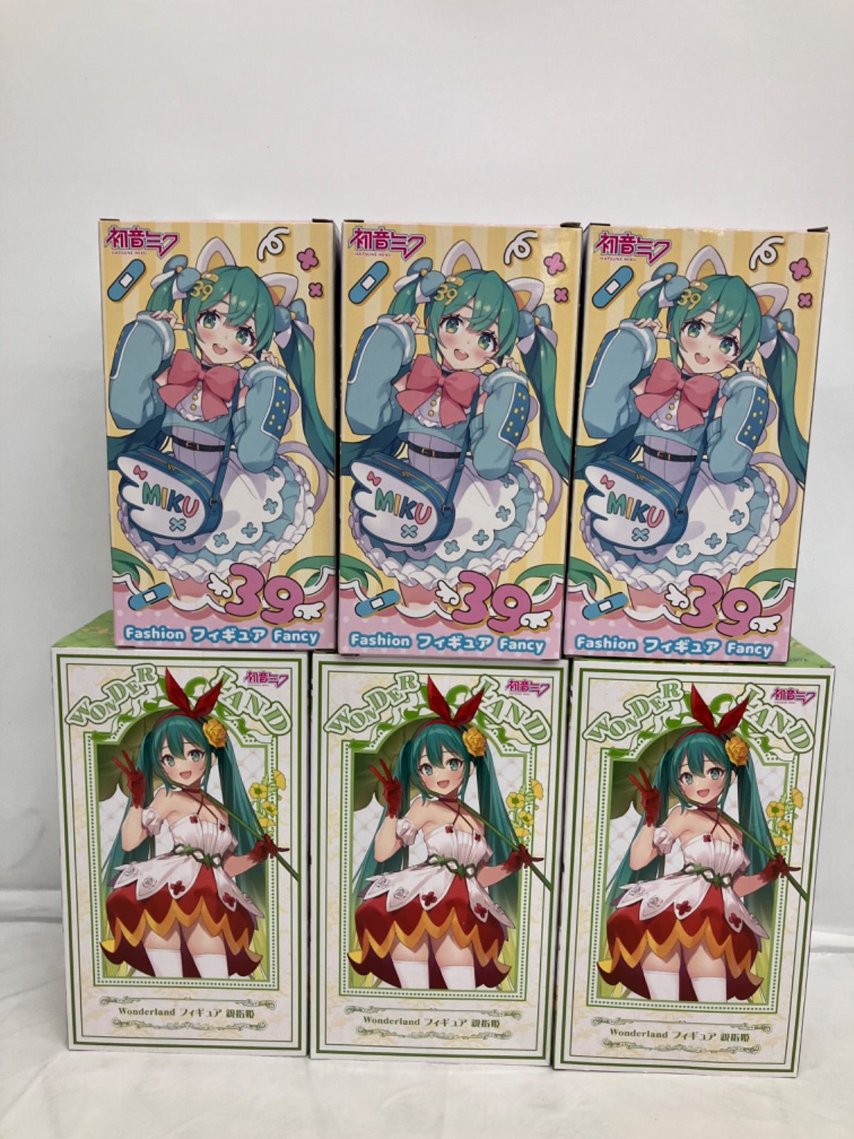 未開封 初音ミク フィギュア 2種6個セット LFQ786 f107 - メルカリ