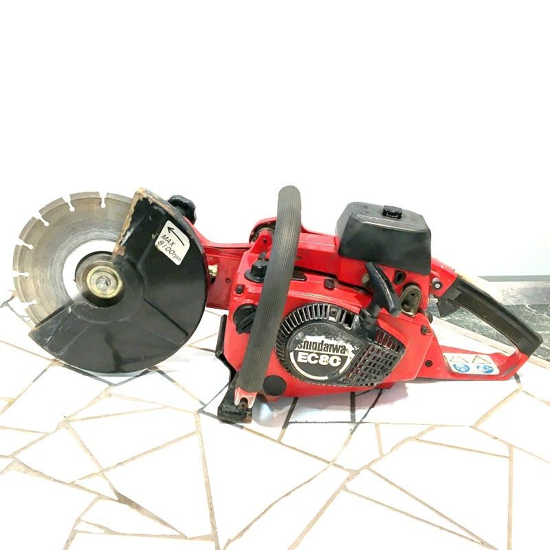 ShinDaiwa 新ダイワ コンクリートカッター EC 80 エンジンカッタ コンクリート用 金属用 DW 3730