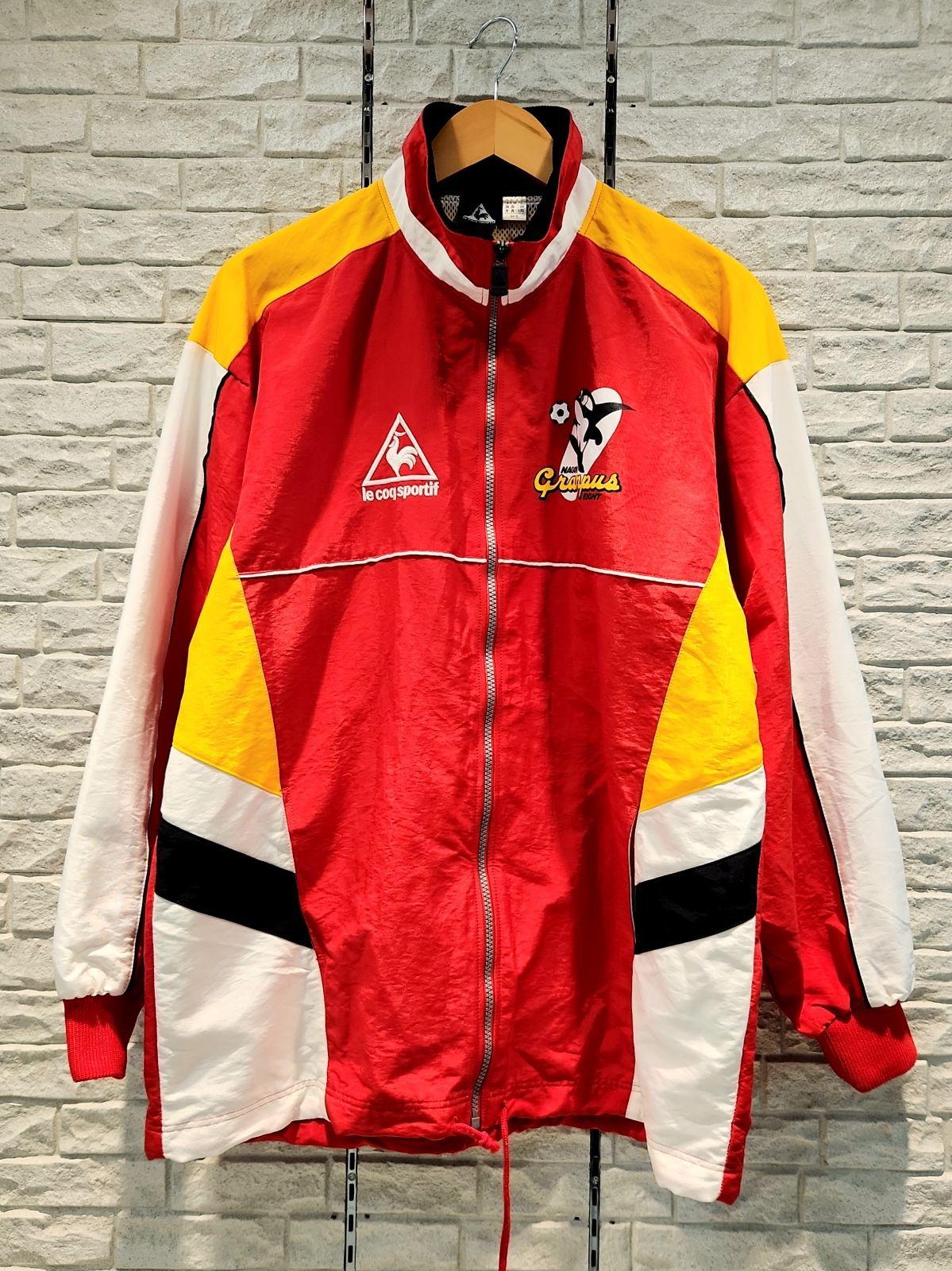 90s 名古屋グランパスエイト ナイロンジャケット サイズL lepocsportif