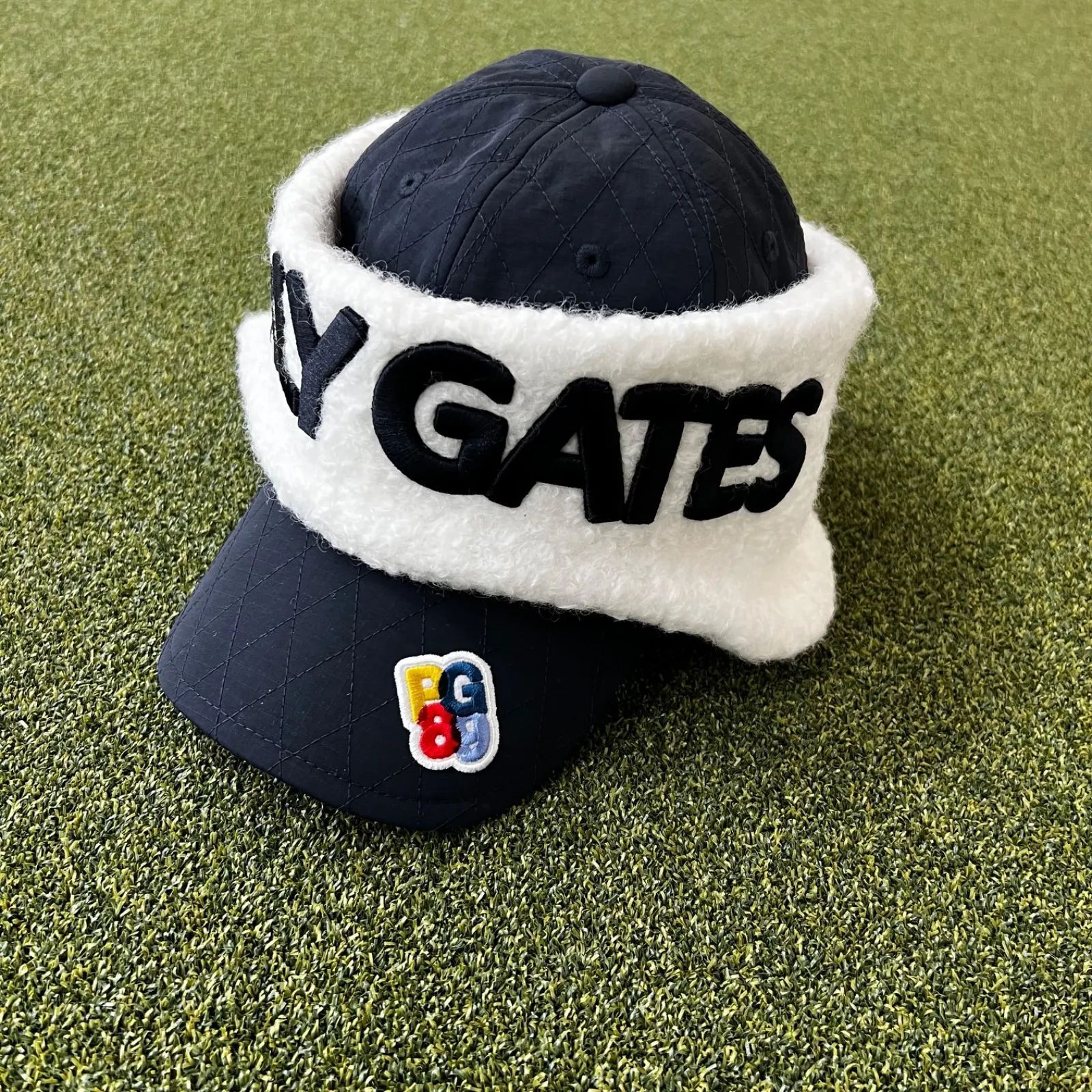 2026 SS 10％OFF PEARLY GATES キルティング2 WAYキャップ UNISEX サイト