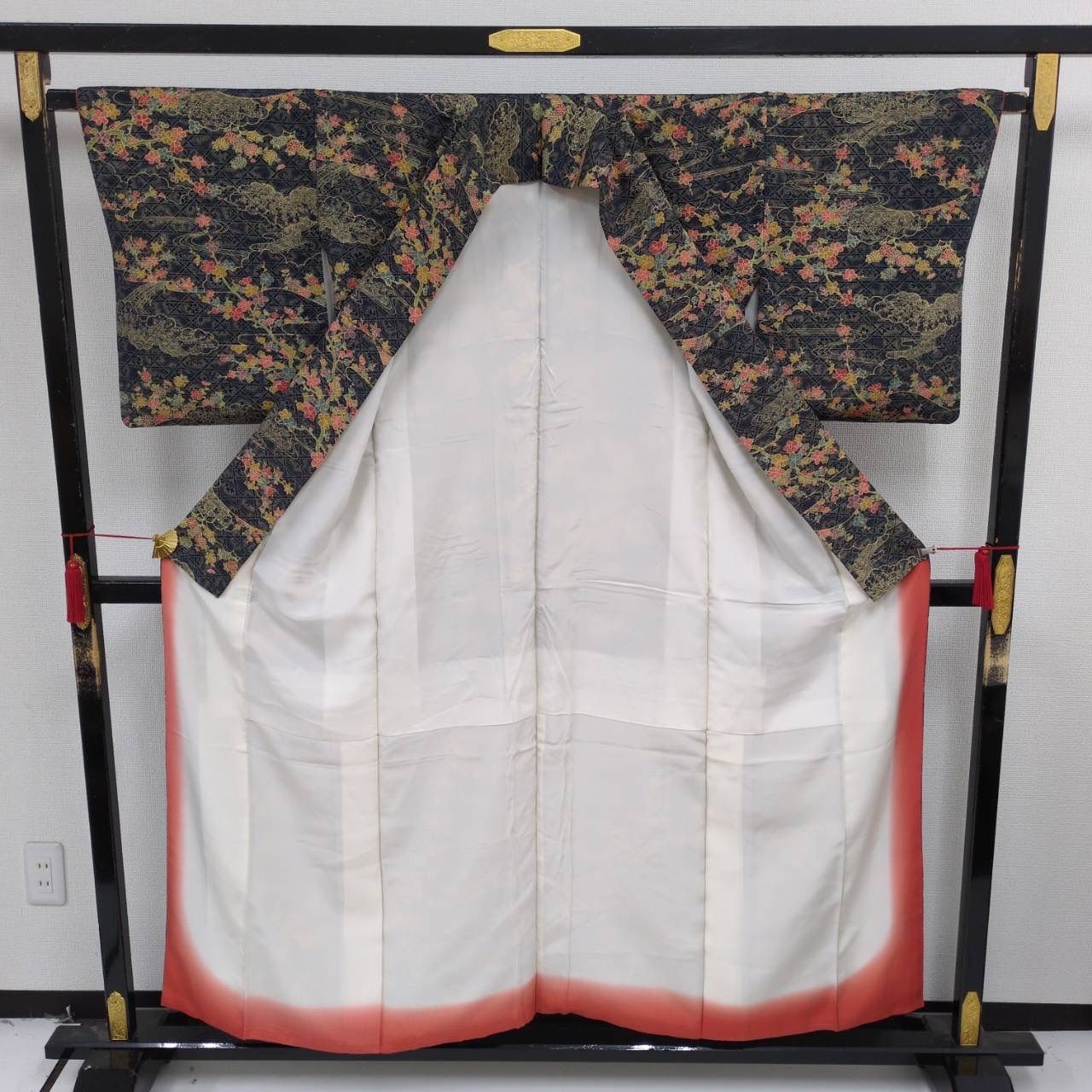 小紋 鈴乃屋お誂え 素敵な染め 正絹 着物 MK-2334 - メルカリ