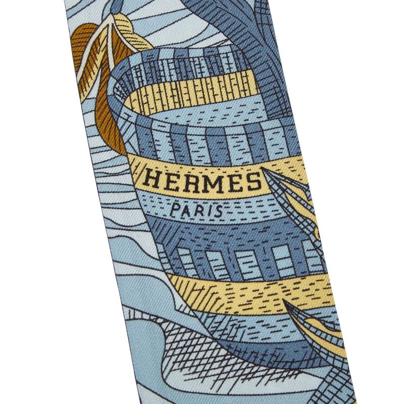  エルメス ツイリー LA DANSE DES アマゾンのダンス ホワイト マルチ レディース HERMES 1-0247792 その他 小物