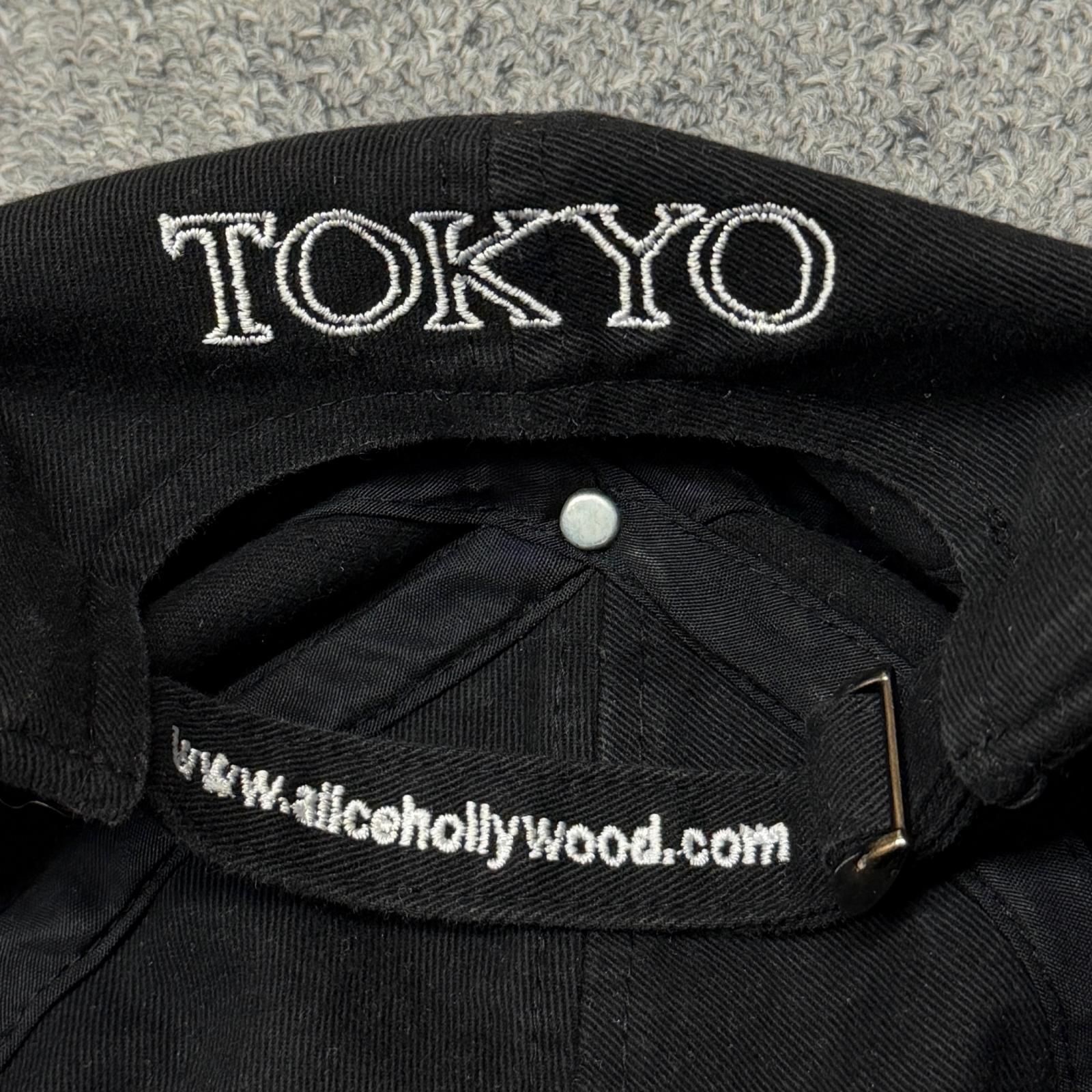 参考上代16500円 ALICE HOLLYWOOD CHOPPER LOGO CAP チョッパー ロゴ 