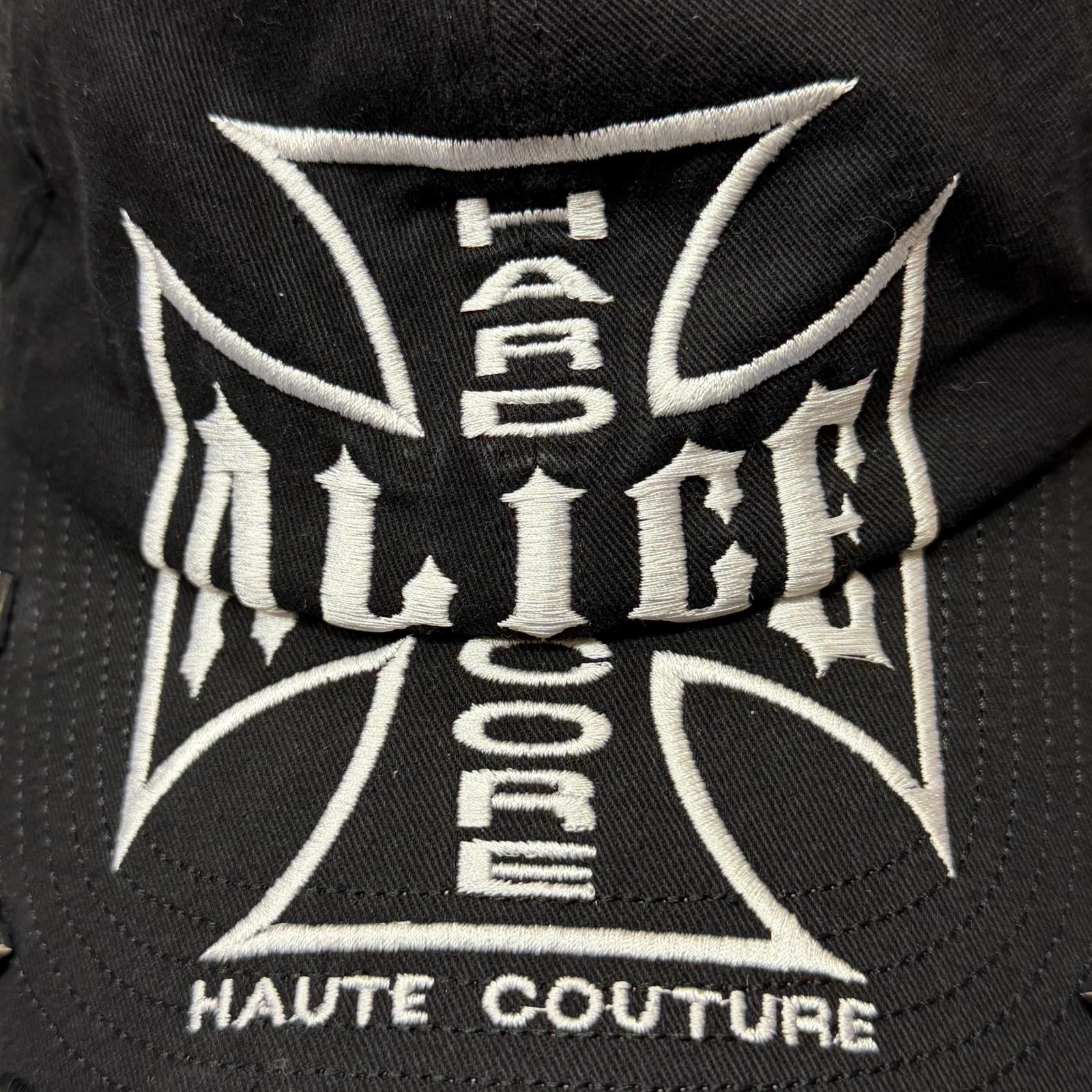参考上代16500円 ALICE HOLLYWOOD CHOPPER LOGO CAP チョッパー ロゴ