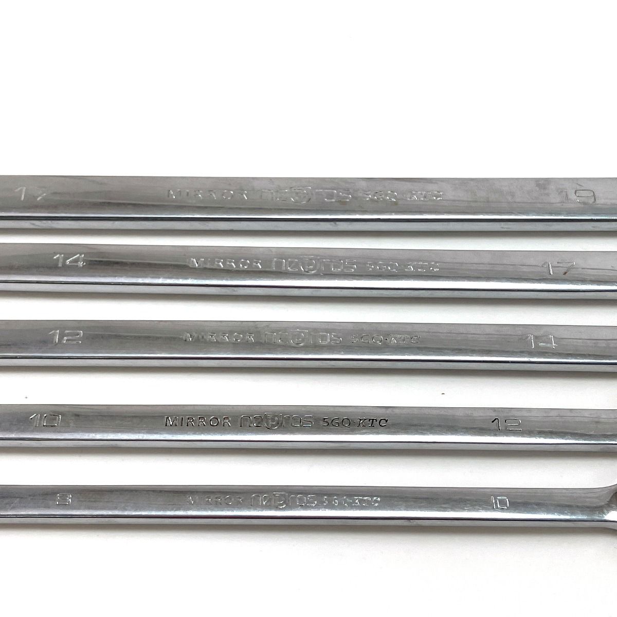  KTC MIRROR nepros NM 1両口メガネレンチ 5本セット 1 その他 スパナ レンチ
