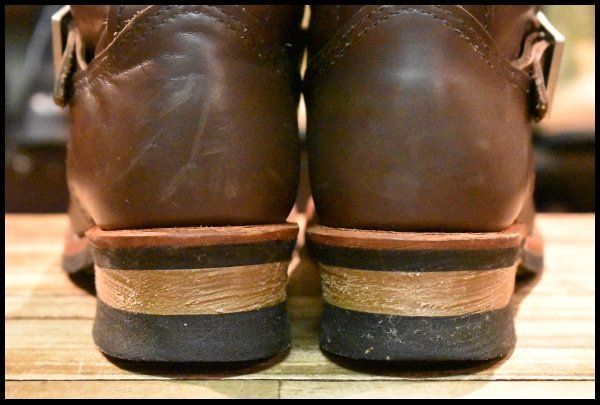 9D 美品 09年】レッドウィング 2967 エンジニア 茶 チョコレート