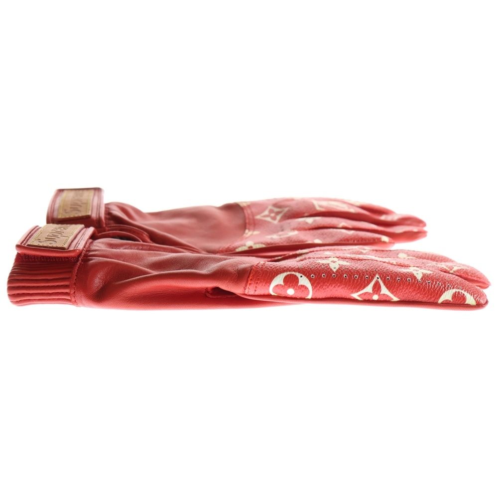 LOUIS VUITTON (ルイヴィトン) 17AW ×Supreme Monogram Leather Gloves