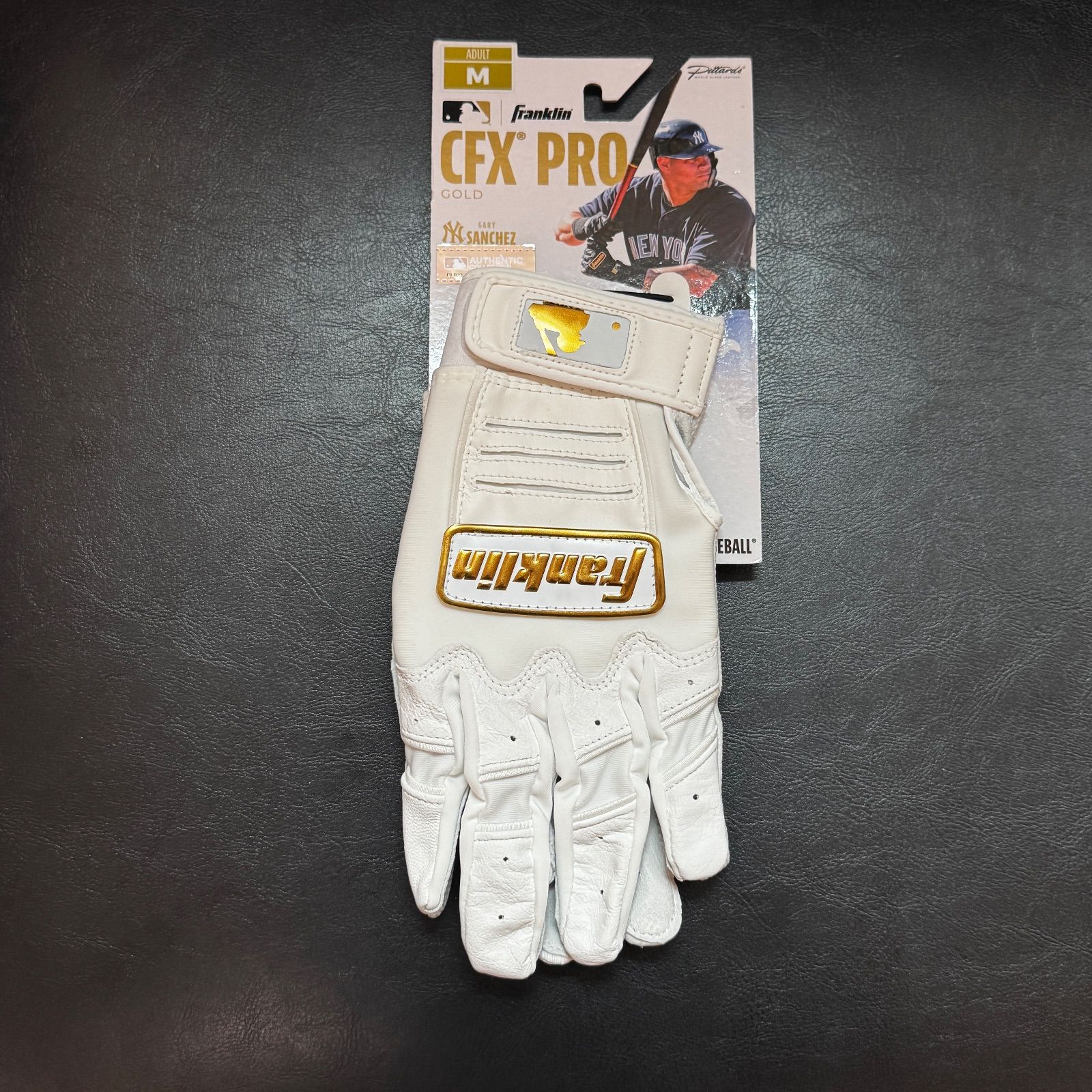 Franklin CFX Pro ホワイト ゴールド バッティンググローブ - メルカリ