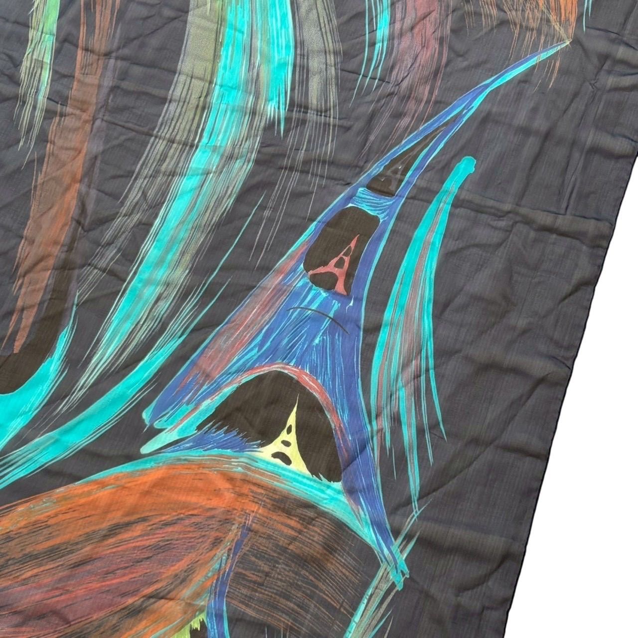 エルメス スカーフ カレ140 La Tour Eiffel S envole エッフェル塔 ストール ショール 総柄 シルク ネイビー マルチ 売れ筋 バンダナ スカーフ 