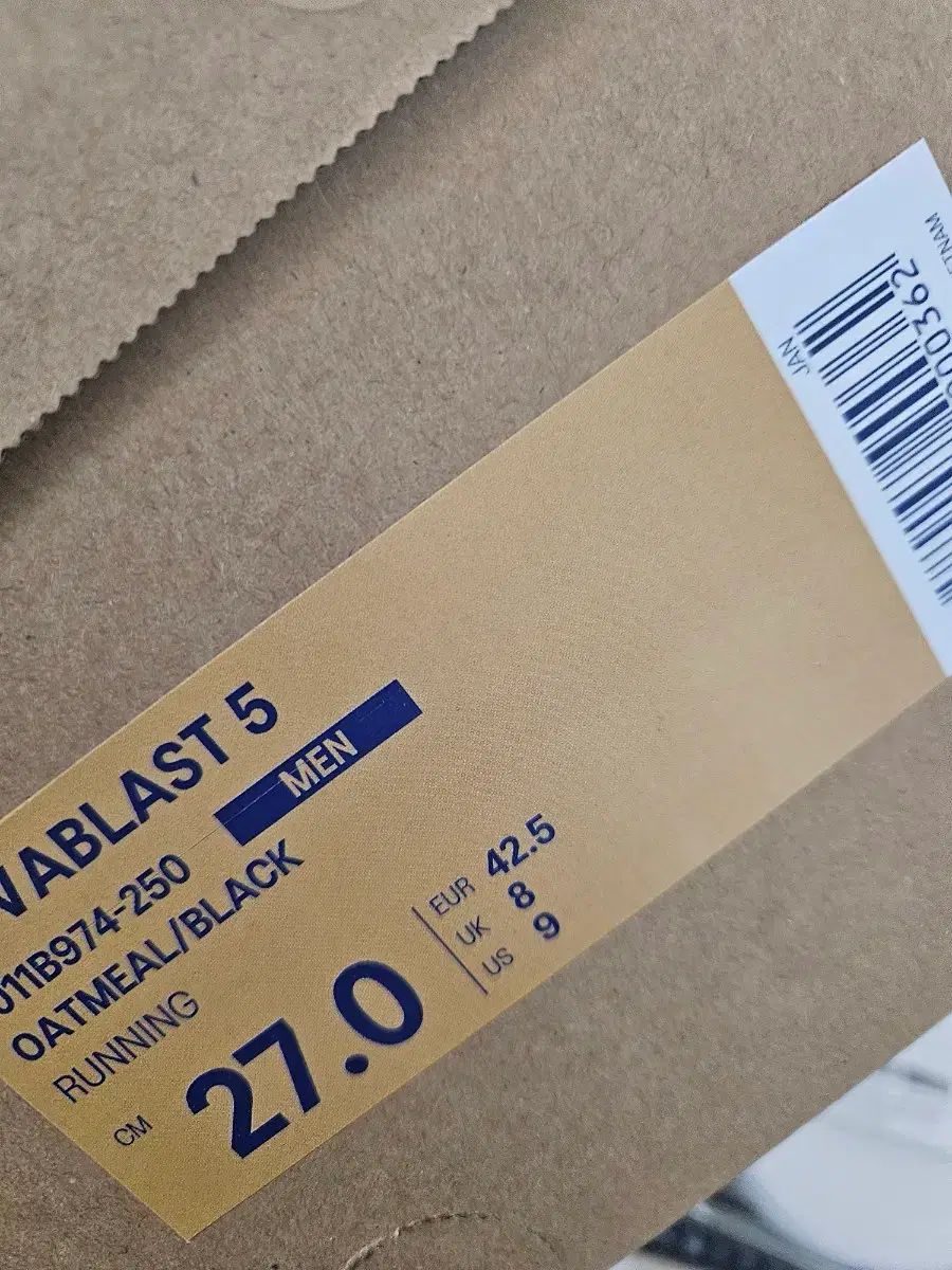 asics アシックス NOVA BLAST 5 オートミール 270 mm