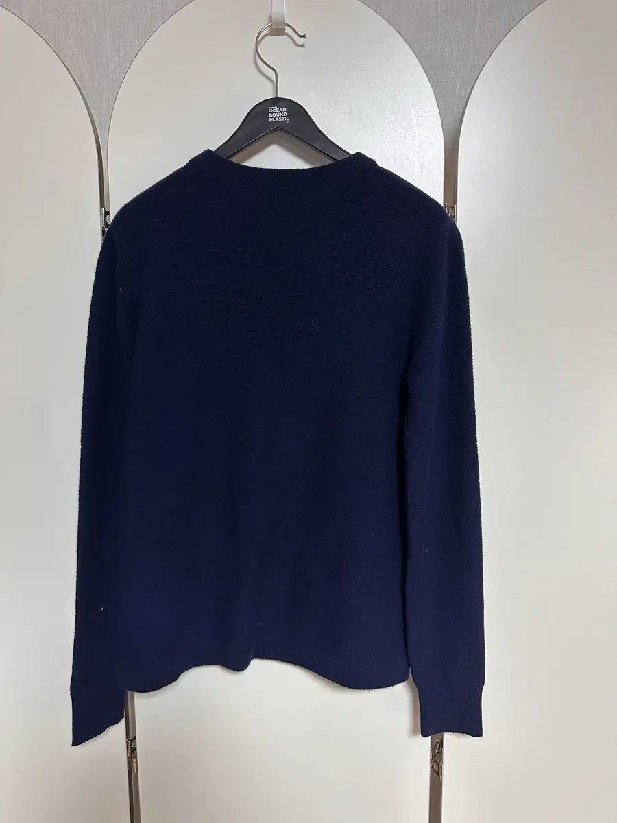 ボグナー ウールカシミア ネイビーニット 55-66