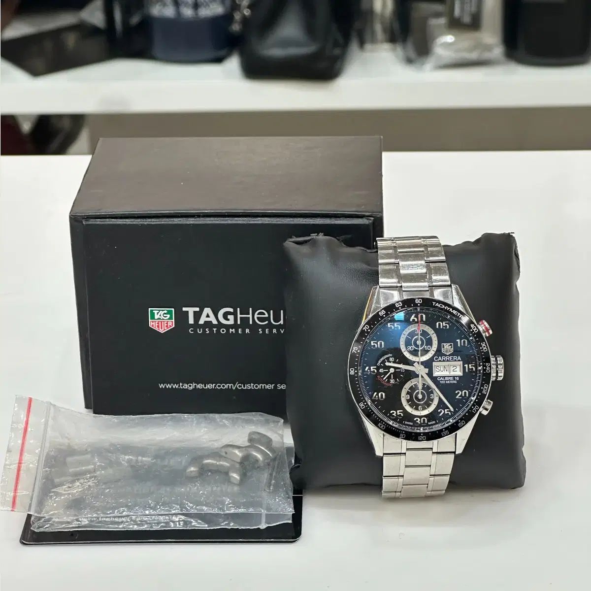 タグ ホイヤー カレラ 16 デイデイト クロノグラフ