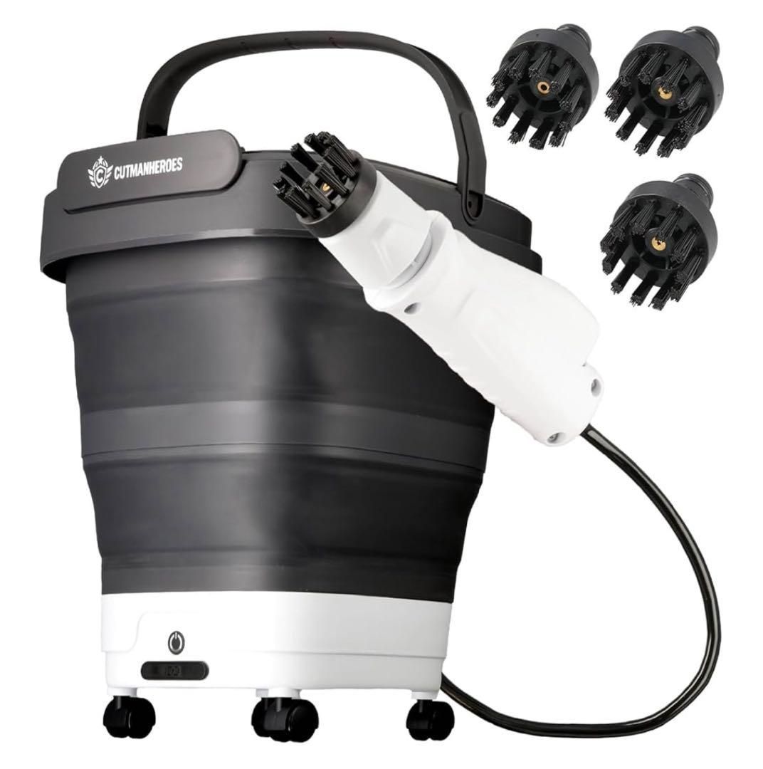 高圧洗浄機 軽量 コードレス 家庭用 ポータブル 折りたたみ キャスター 2826