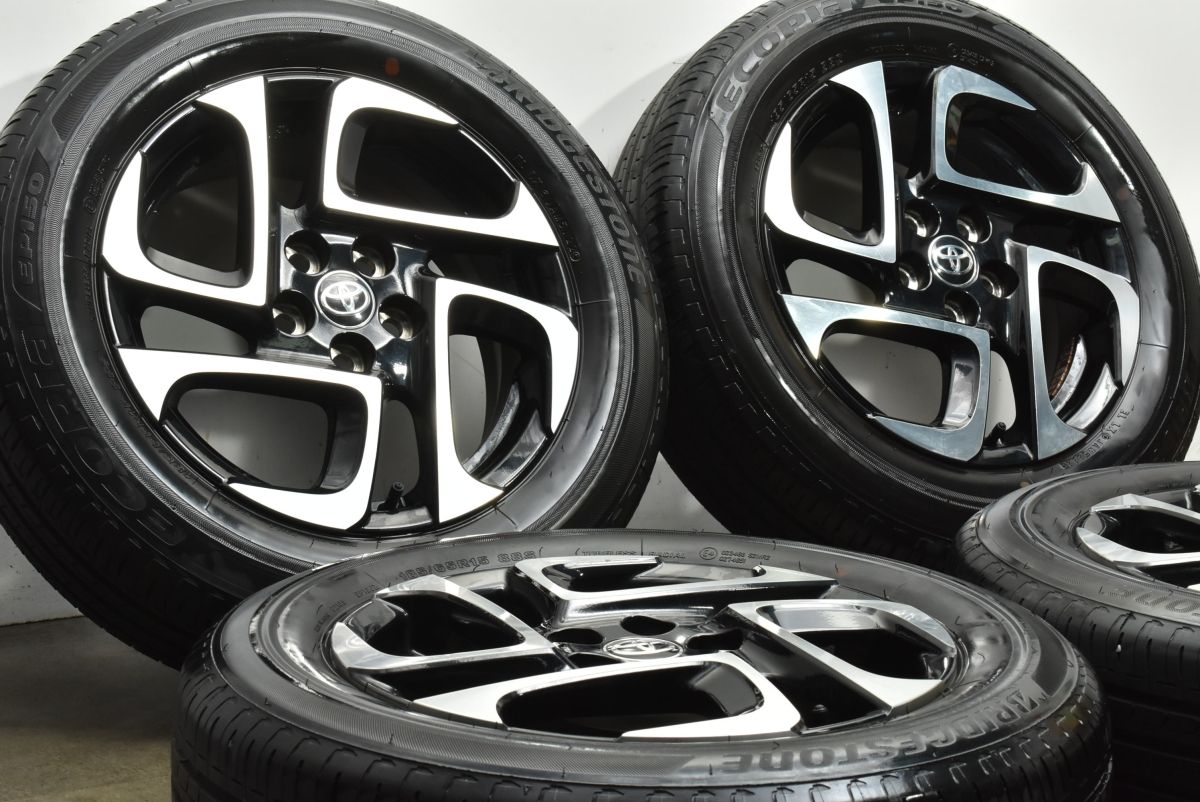 トヨタ 10 シエンタ 15 in 5 J 40 PCD 100 ブリヂストン エコピア EP 150 185 65 R ノーマル戻し 交換用