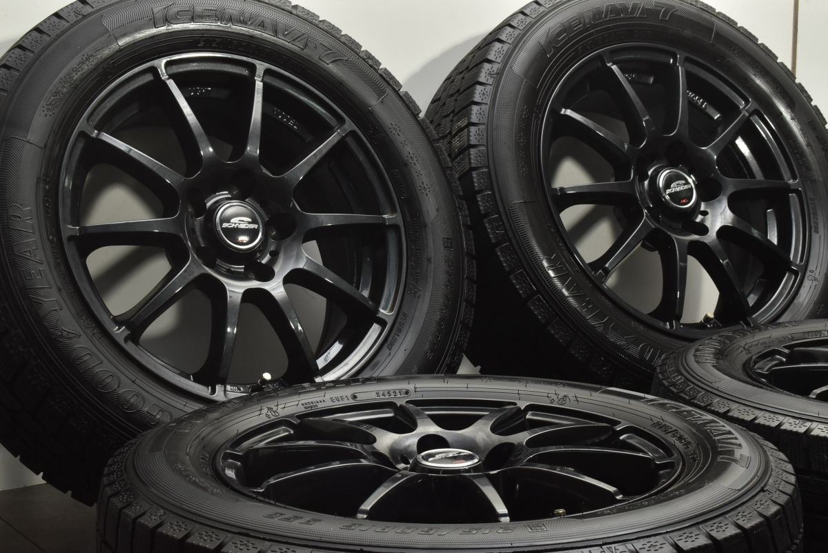 使用僅か シュナイダー 16 in 6 5 J 38 PCD 114 3 アイスナビ7 215 60 R クラウン カムリ C HR オデッセイ ヴェゼル アコード WR V CX