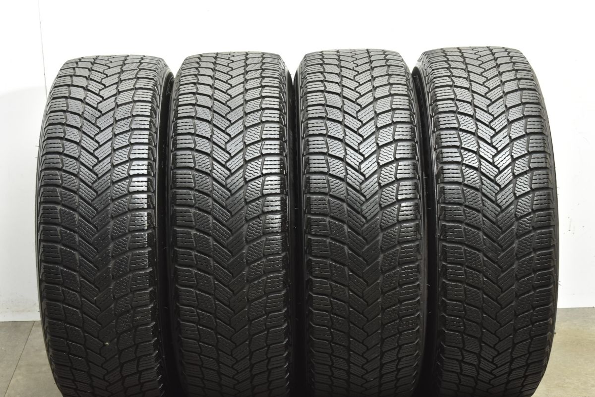  バリ溝 LUTZ 17 in 7 J 48 PCD 114 3 ミシュラン X ICE SNOW SUV 225 65 R ハリアー RAV 4 エクストレイル CX 5 8 17インチ タイヤ ホイールセット