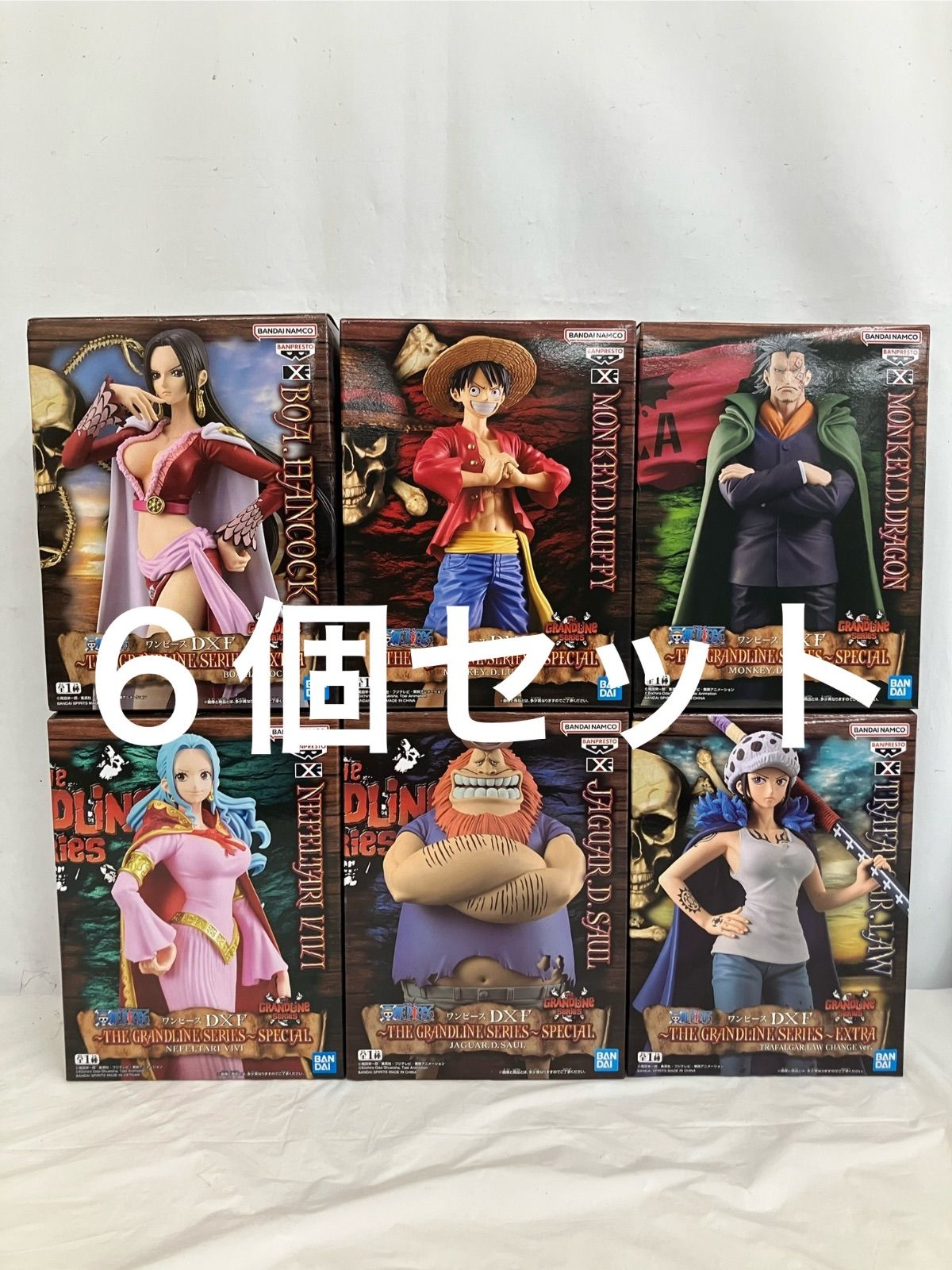 未開封 ワンピース DXF THE GRANDLINE SERIES フィギュア まとめ 6種 6