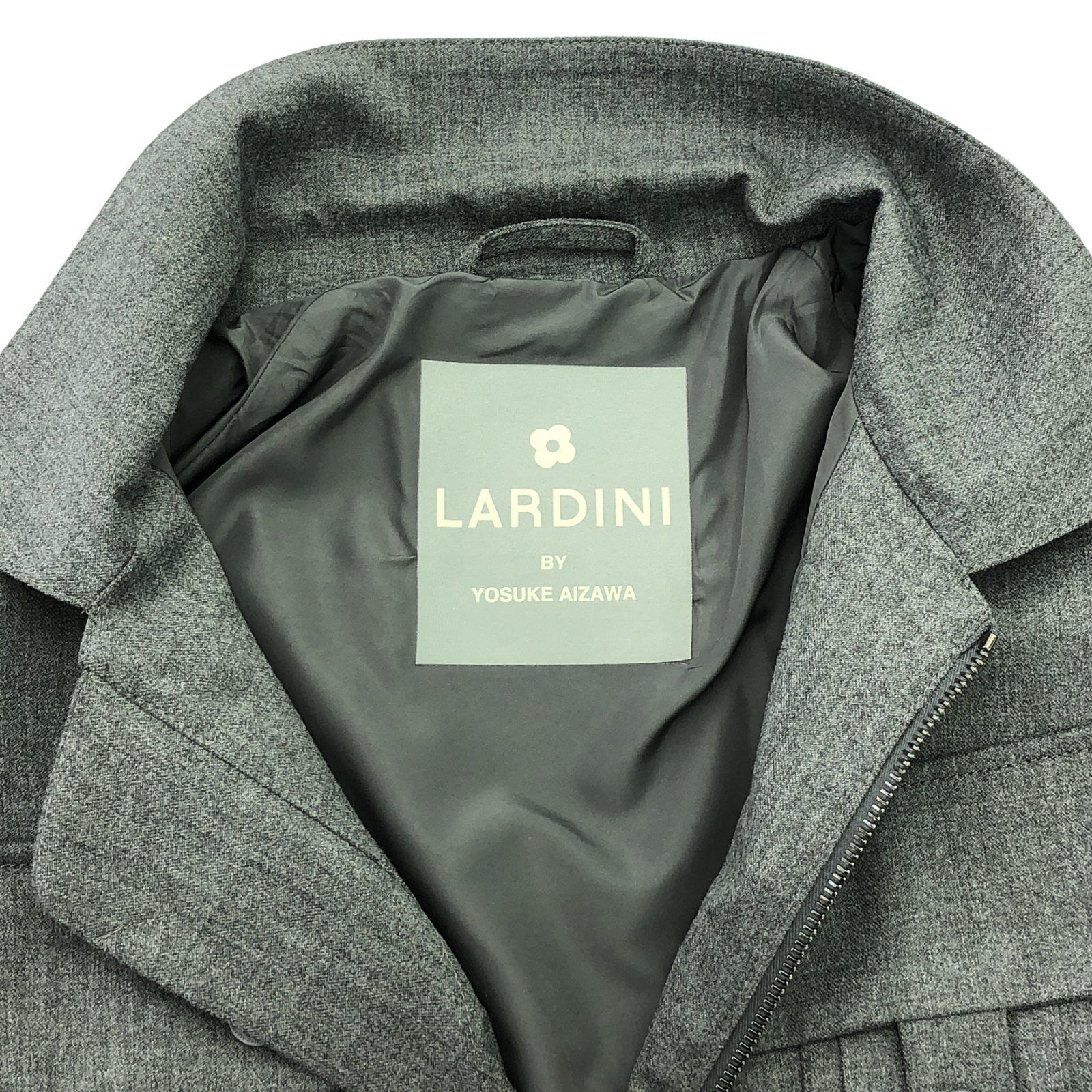 ラルディーニ LARDINI ブルゾン ×YOSUKE AIZAWA ジャケット グレー 