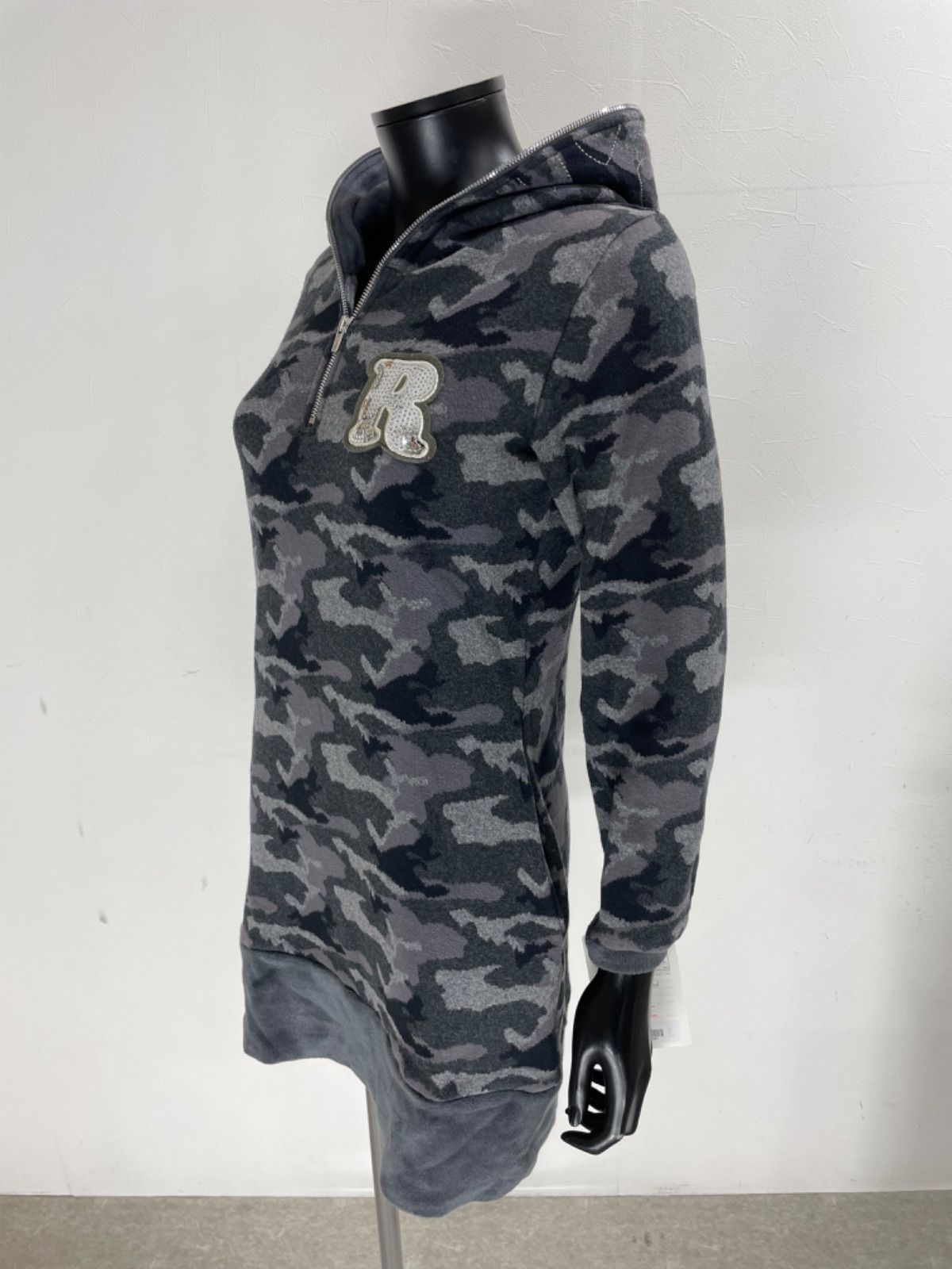 Russeluno ラッセルノ　パーカー　メンズ　ゴルフ　ダンボールニット　迷彩 Russeluno ラッセルノ パーカー メンズ ゴルフ ダンボールニット 迷彩