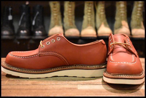 7.5D 未使用 19年】レッドウィング 8103 オックスフォード 赤茶 7.5D 未使用 19年】レッドウィング 8103 オックスフォード 赤茶