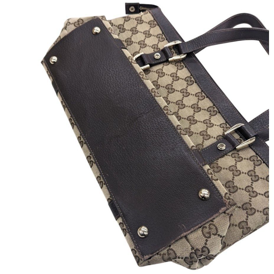 ☆GUCCI グッチ アビー GGキャンバス ハンドバッグ 141470 グッチ