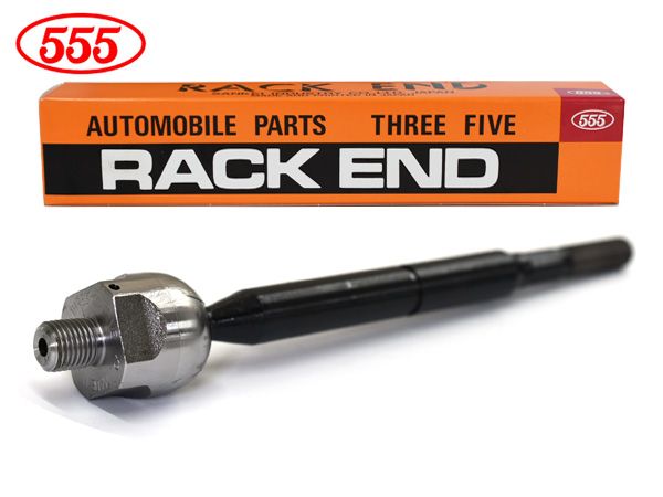 ムーヴ L150S EF-V 種類有り純正品番確認 ラックエンド 左右共通 片側 1本 555 スリーファイブ 三恵工業 国産 SR-3431 H14.10～H18.09